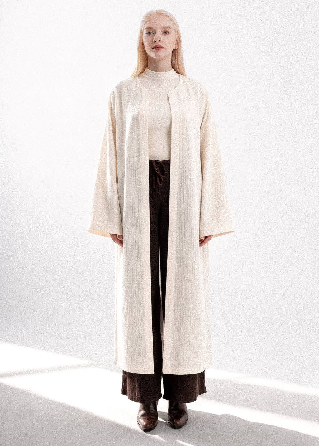 Off white flow cardigan