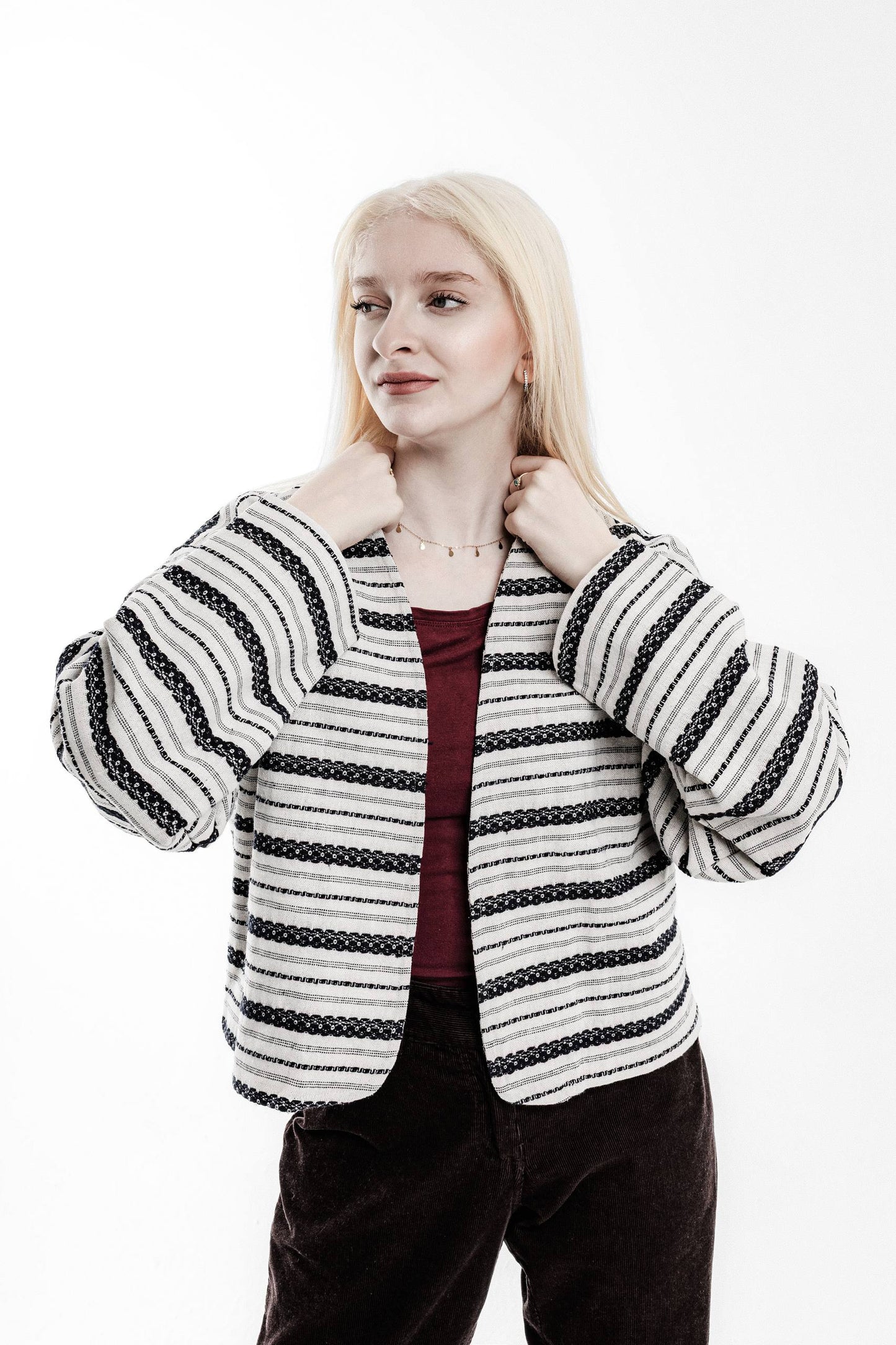 cropped jacket